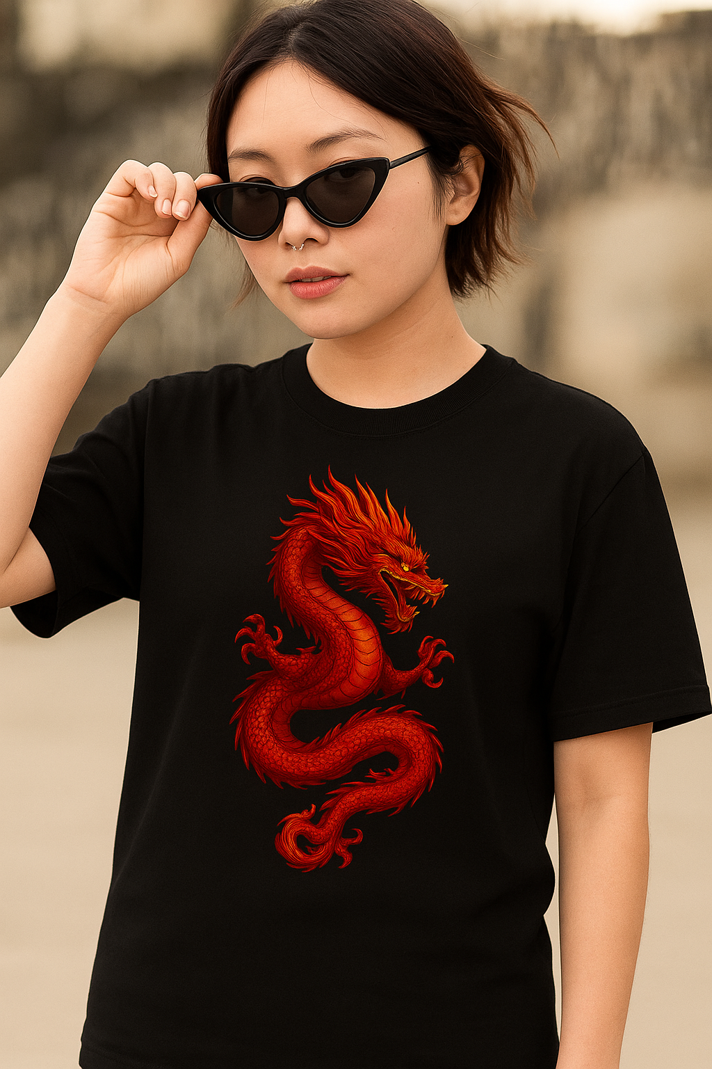 “Unisex Classic Crew T-Shirt” means a timeless, round-neck t-shirt that’s perfect for both men and women, offering comfort and everyday style.